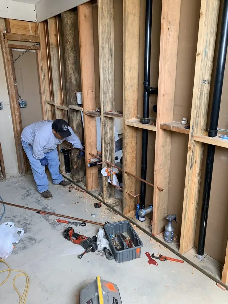 Commercial rough-in plumbing for Water Heater Replacement in Walkertown